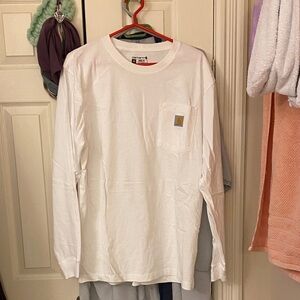 Carhartt Classic White Pocket Tee